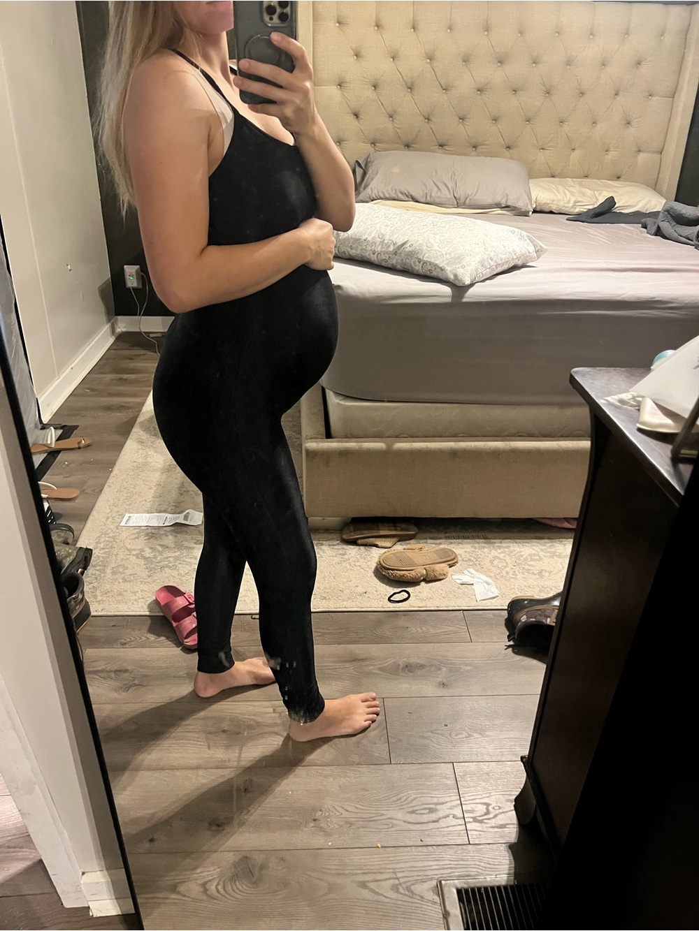 Women’s Black Jumpsuit - Sleek Stretch Fit